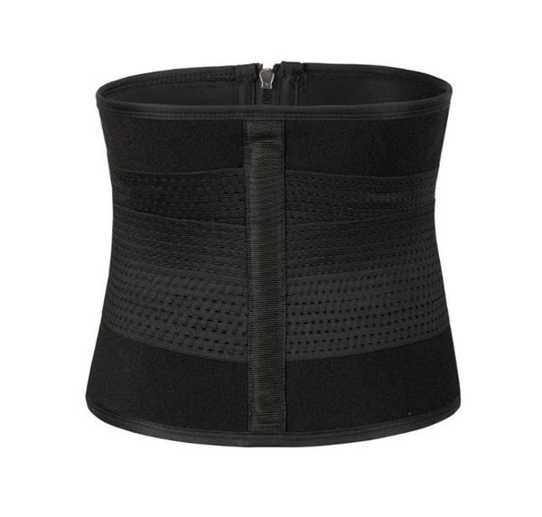 

waist support women adjustable back trainer trimmer belt sweat utility girdle for sport gym fitness tummy slimming belts4730806, Black;gray