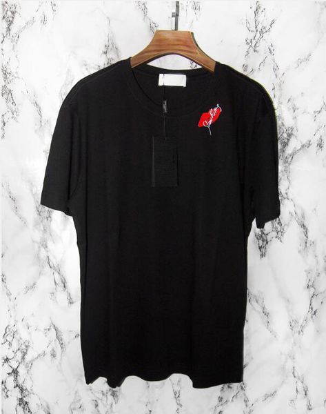 

red lips laurent women t-shirt 100% cotton ys  casual plus size o-neck brand female sl p letter print solid lovers tees, White;black