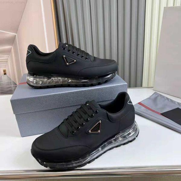 

famous prax sneakers shoes men re-nylon chunky feet feel comfortable air bottom sole skateboard walking outdoor mesh breath sports comfort, Black