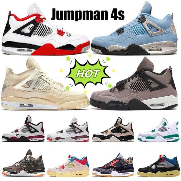 

4 jumpman men basketball shoes jorden 4s black cat cactus women oreo universitys blue sports shoes sail kaws purple metallic bred designers