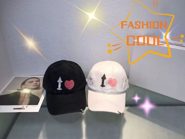 

2023 fashion baseball hat designer cupid heart street ball hat with ring pendant for men women cool cap street fitted fashion sports casquet, Blue;gray