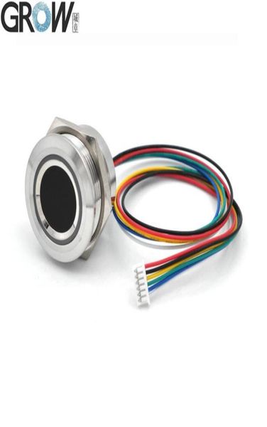 

grow r5035v rgb led dc5v uart interface mx1256pin waterproof capacitive fingerprint module sensor scanner for arduino android8536763