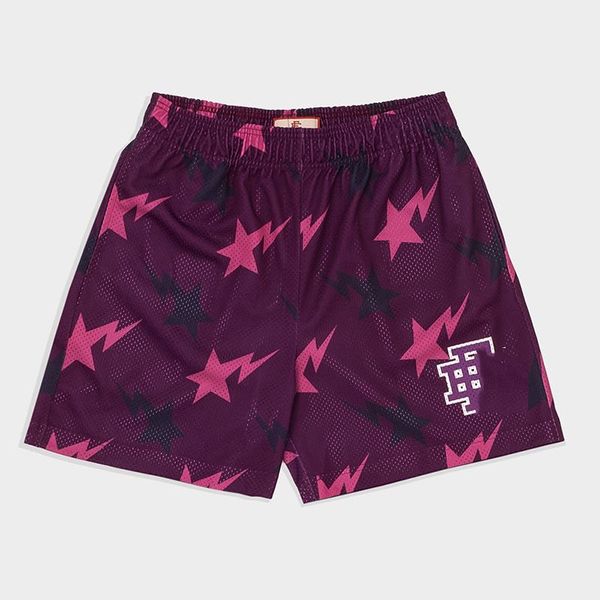 

eric emanuel designer mens shorts summer men's fashion brand basic mesh short newyork city skyline designers gym running size m-3xl.pdd, White;black