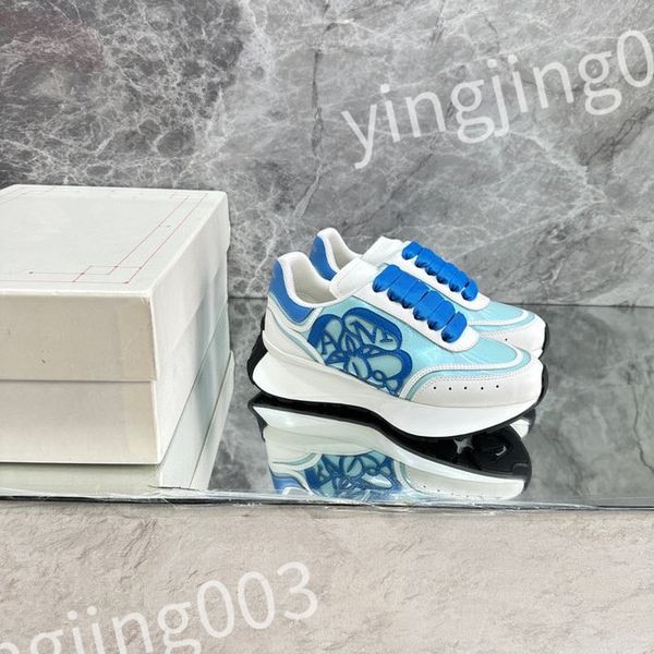 

luxury designer woman's shoe leather lace up men fashion platform sneakers white black mens womens casual shoes chaussures
