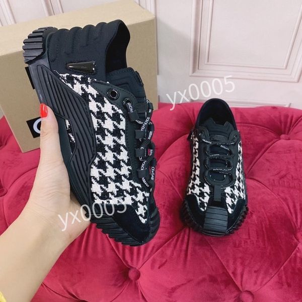 

new mens women fashion designer casual shoes white black sneakers leather trainer printed platform trainers shoes2023