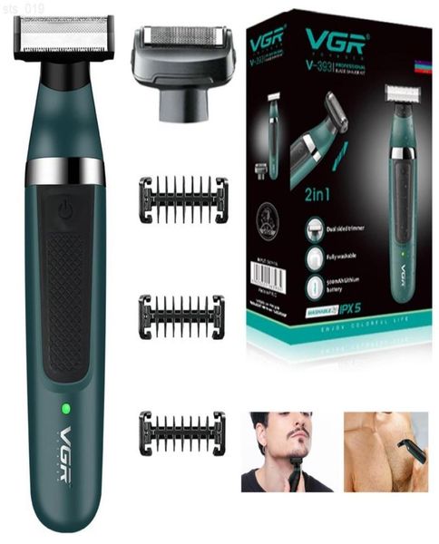 

vgr 393 face body electric shaver for men grooming kit electric razor beard trimmer for men rechargeable 2in1 wetdry washablet2205487621