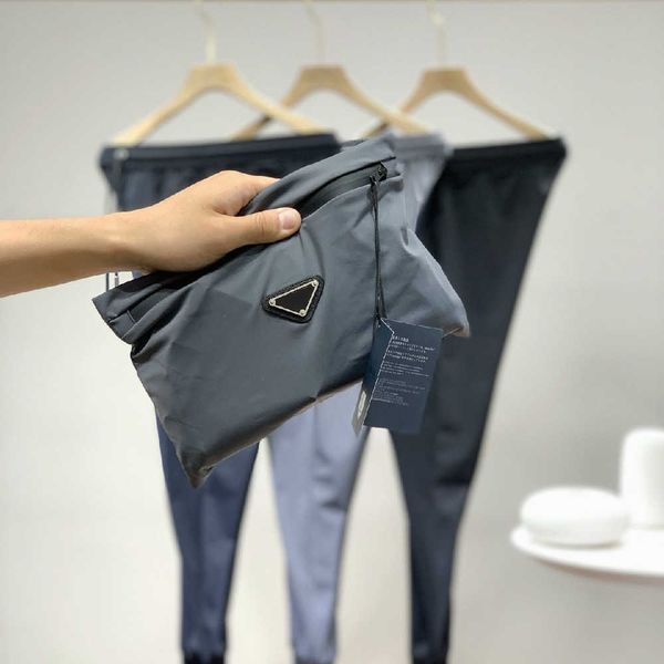 

summer pants 2020 fashion sports men trousers sweatpant loose flexible comfortable wrinkle-resistant breathable highly elastic trousers r4j3, Black