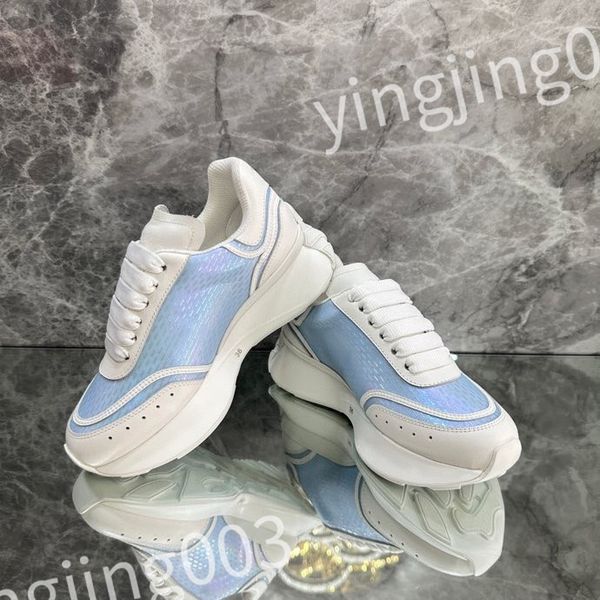 

2023 designer woman's shoe leather lace up men fashion platform sneakers white black mens womens casual shoes chaussures