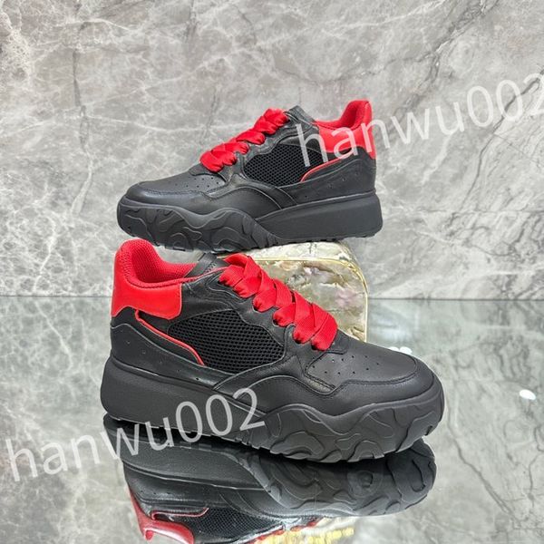 

2023 new luxury mens shoes casual shoes sneakers designer man running outdoor sports design women's sneaker platform, Black
