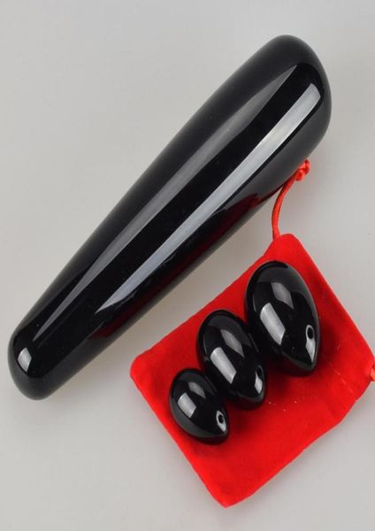 

of jade obsidian egg body massage wand toys for women exerciser pleasure wand 7 inch magic massager8282122
