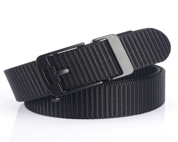 

waist support tactical belt men039s leisure for outdoor fishing camping alloy buckle male waistband quick release nylon elastic8566670, Black;gray