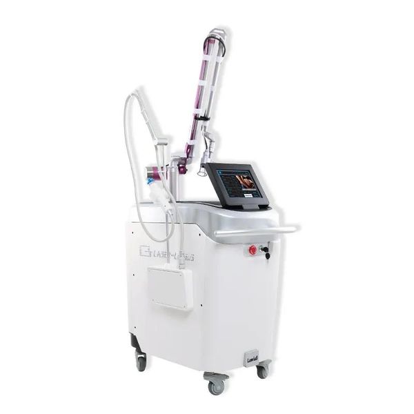 

2 in 1 co2 lasers machine rf wrinkle reduction skin tightening machine wrinkle reduction skin restoration rf beauty equipment fractional, Black;white