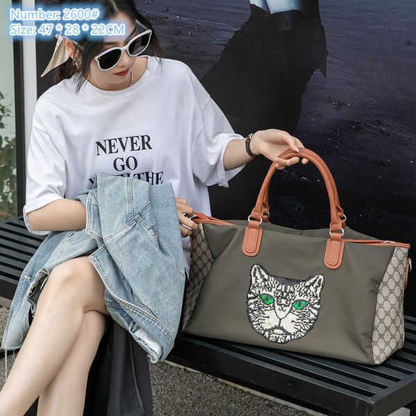 

outlet ladies shoulder bags 4 colors thick oxford leisure travel handbag outdoor sports fitness fashion cross-body bag street popular stitch