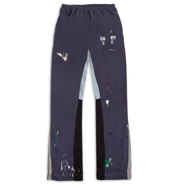 

men's pants galleries dept designer sweatpants sports painted flare pa16, Blue