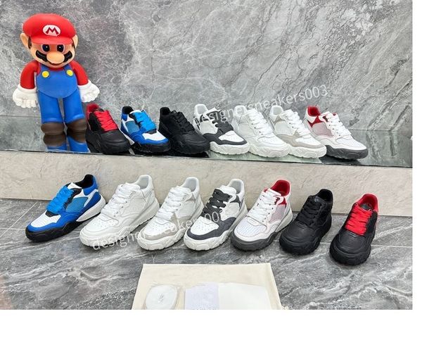 

men sneakers designer casual shoes classic do-old dirty shoes mid double height bottom trainers leather glitter golden women quality2023, Black