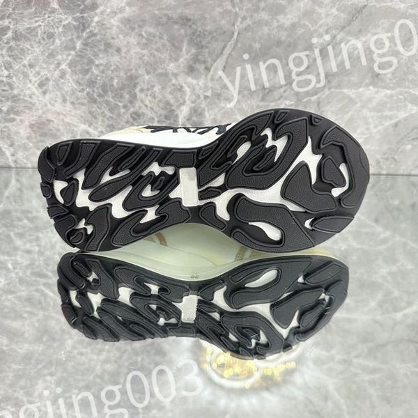 

new luxurys designer woman shoe leather lace up men fashion platform sneakers white black mens womens casual shoes chaussures