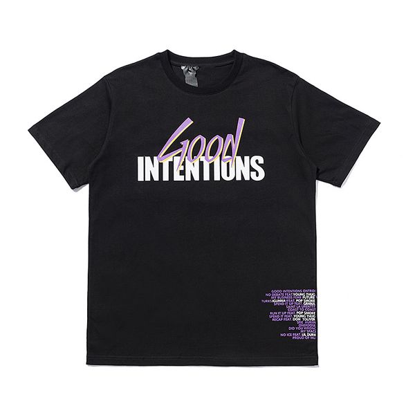 

2023 new men's t-shirts fashion brand vloness men's big v flying pigeon print meichao hip hop couple short vintage pure cotton sle, White;black