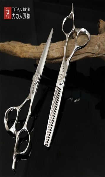 

titan professional hairdresser barber tools salon hair cutting thinning shears set of 60 7 inch hair scissors 2208015102062