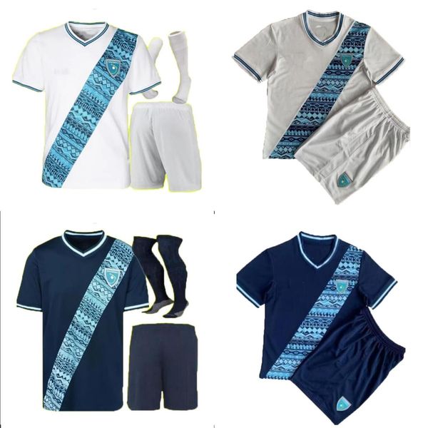 

23/24 guatemala soccer jerseys national team lom ceballos peleg oscar santis home away uniforms in stock men and kids kits football shirts, Black