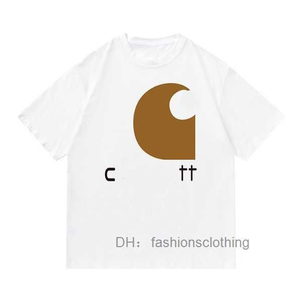 

mens t shirt carhart letter printing tees t-shirts men women short sleeve tee cotton crew neck 4 ksd2, White;black