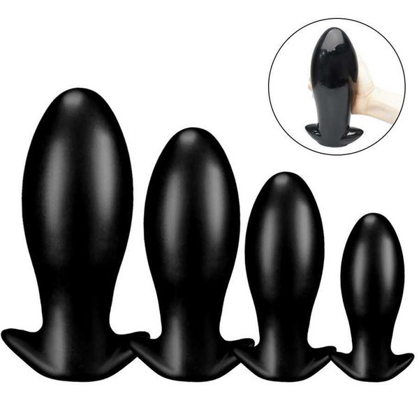 

50% off outlet store huge butt plug anal toys for men women soft dildo anus dilator gay masturbator buttplug prostate stimulator supplies