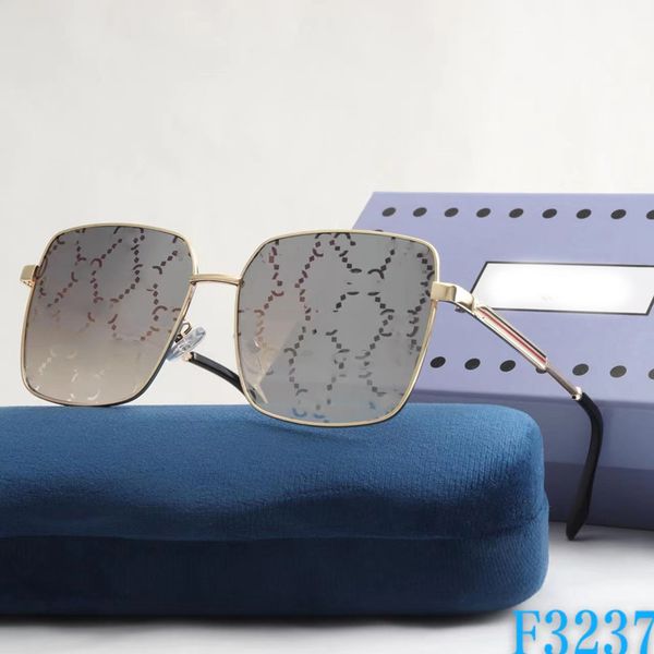 

sunglasses women men sun glasses designer brand fashion square metal full frame uv400 sunglasses high quality, White;black