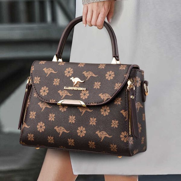 

shoulder bags women new 2023 crossbody fashion print small square women 230426