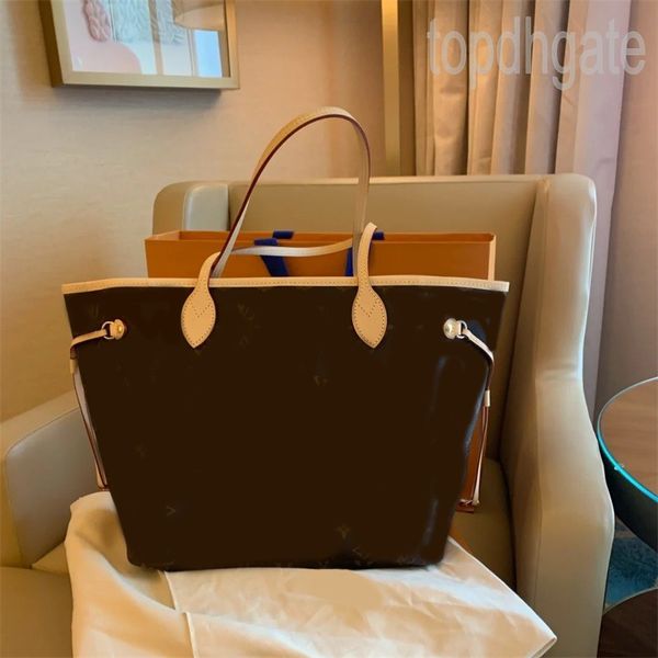 

lady tote shopping bag durable leather material hand bag luxurious casual bag outdoor useful sac luxe 2pcs set designer bags nice looking xb