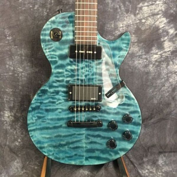 

new mahogany fingerboard black bound 6-string right-handed electric guitar