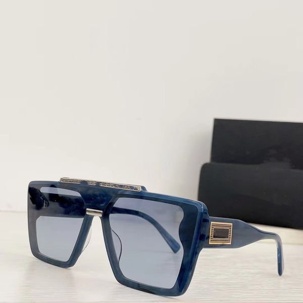 

luxury designer sunglasses for men and women, men's cool style, fashion, classic thick plate, black and white square glasses, men', White;black