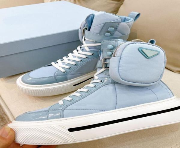 

autumn winter fashion leisure high thick women039s bag boots lace up white powder blue black four colors super large stand7276979
