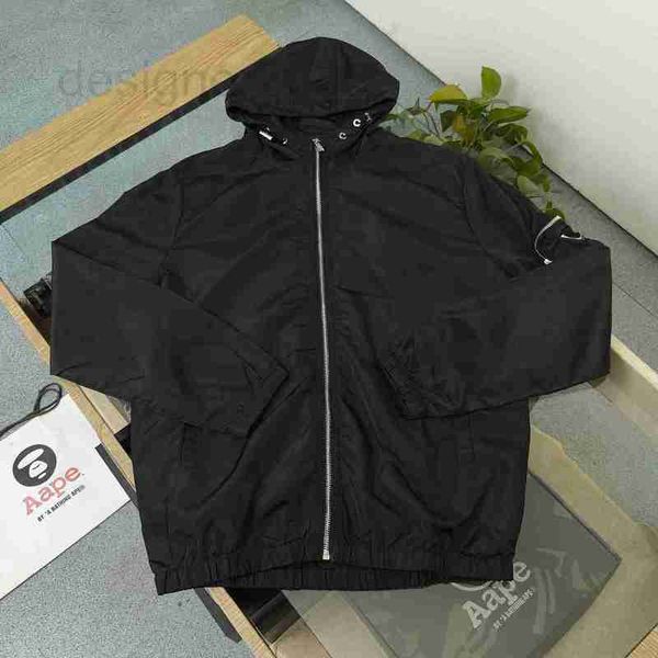 

men's jackets designer 2023 mens jacket luxury hoodie compass printing stretch and match skin clothing couple style high street two co, Black;brown