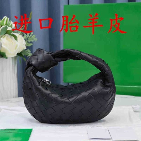 

vneta jodie veneta handbag abottegas bag tote designer sheepskin dumpling vd women's knitting knot underarm portable leisure shoulder c