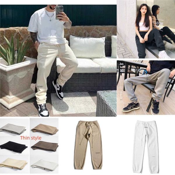 

pants trousers joggers casual brand men gym fitness pant elastic breathable tracksuit trousers bottoms sports sweatpants fog 0woh, Black