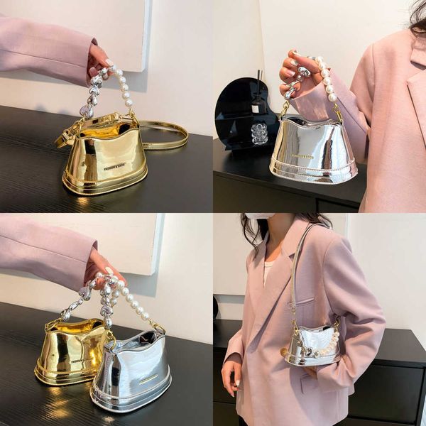 

nxy fashion ladies mini crossbody bags new trend pearl chain handbags female luxury shopping small shoulder bag for women purse 230424