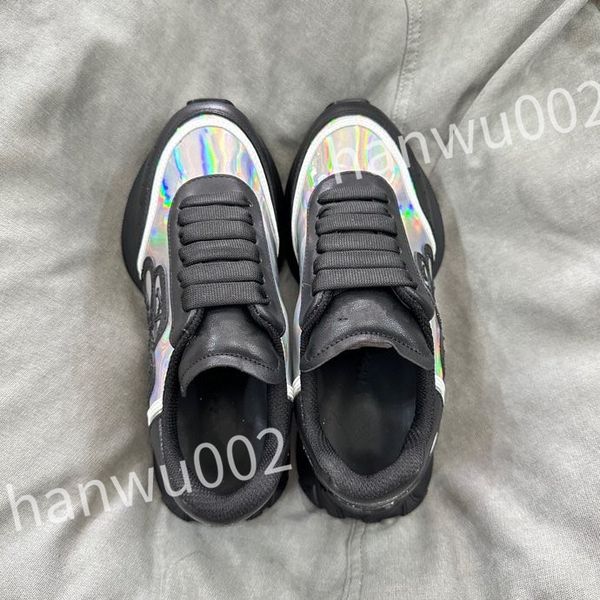 

new luxurys designer men's shoes women's casual shoes womens daily life shoes men's leather small white shoes men's and, Black