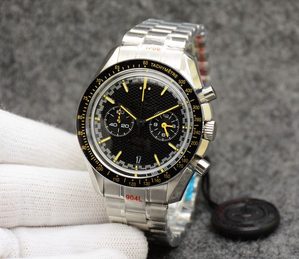 

quality new superracing ball black dial quartz chronograph vk movement mens date watch men's sports rubber strap wristwatches limited, Slivery;brown