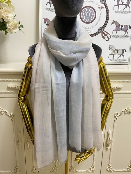 

women's long scarf scarves shawl 100% cashmere material thin and soft embroidery pint letters pattern big size 210cm - 80cm, Blue;gray