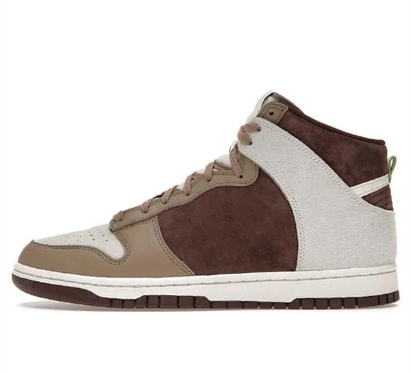 

2023 casual shoes trainer sneakers red game royal fragment aluminum vast grey designer dunks high mens women michigan panda active fuchsia s, Black