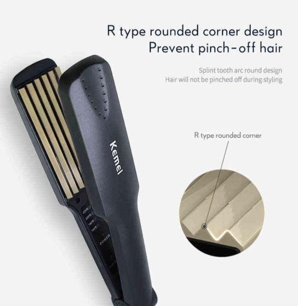

hair curler kemei small wave professional iron dry fluffy ladies hairstyle home styling tools electric curlers37 2203043883529