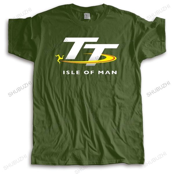 

men's t-shirts summer mens tshirt fashion isle of man tt race men's black t-shirt size s to 2xl - 100% cotton funny o neck t shirt, White;black