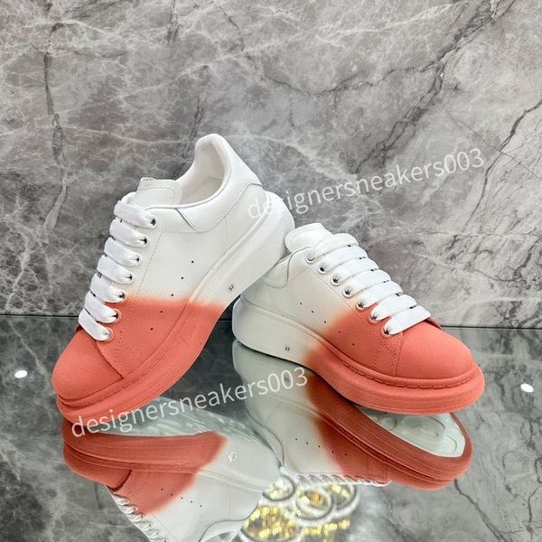 

new men designer casual shoes classic do-old dirty shoes mid double height bottom trainers leather glitter golden quality2023, Black