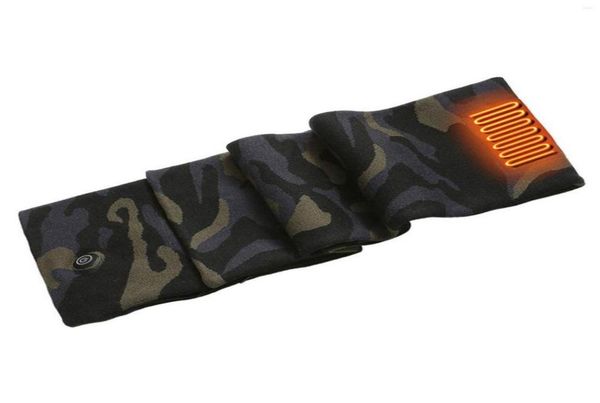 

bandanas casual winter scarf heated usb women man heating couple neckerchief plush collar scarves2023948, Blue;gray