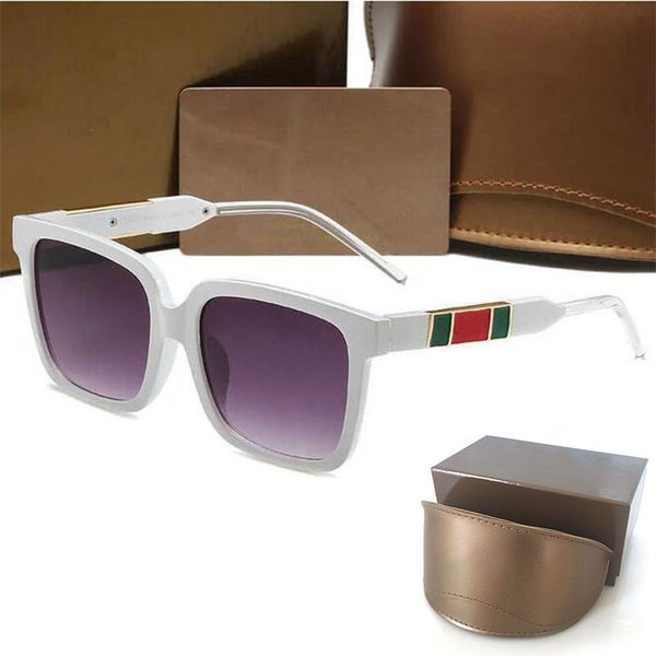 

beach womans sunglasses luxury vintage men sun glasses net red same glasses brand men designer eyeglass gradient women spectacles 0599 sun g, White;black