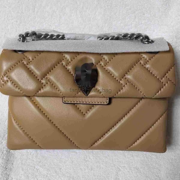 

uk eagle head kurt geiger small camel bag. celebrity