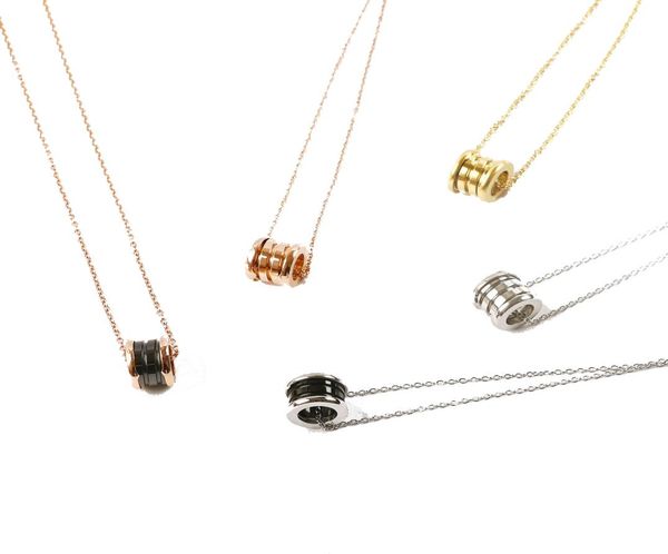 

jewelry designers pendants necklaces never fading 14k gold plated luxury brand designer stainless steel choker pendant necklace be2404797, Silver