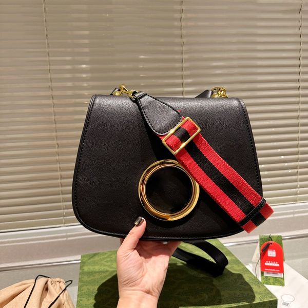 

designer blondie crossbody bag handbag purse women flap shoudler messenger bags real leather bag gold hardware fashion letters removable str