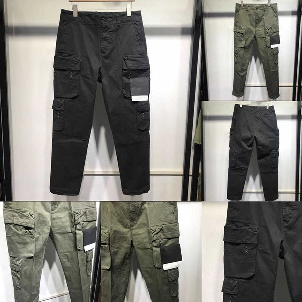 

multi spring autumn summer pocket and sportswear pants street badge loose men's jogging suit outdoor function straight tube leisure sty, Black