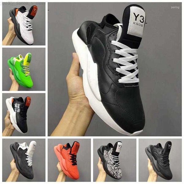 

dress shoes stylish casual men's and women's personality dad leather couple kgdb y3 sports running breat, Black