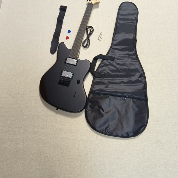 

customization matte black, jaguar electric guitar, high-grade cotton bag